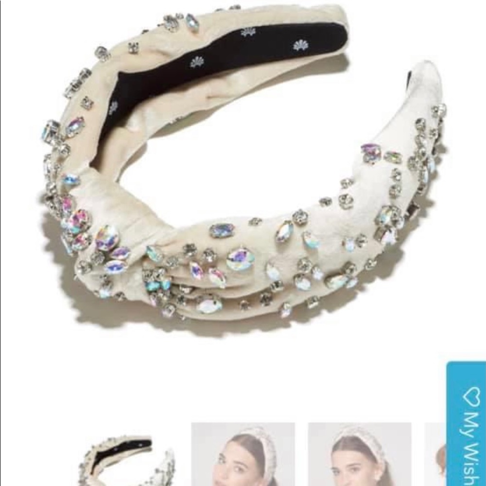 Lele Sadoughi
Ivory Pastel Mixed Crystal
New, excellent stone placement